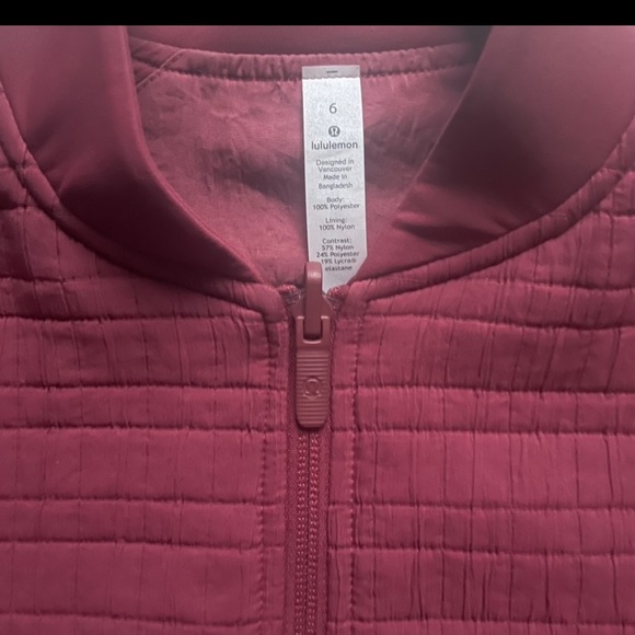 ⭐️ 2 X Host Pick ⭐️ Lululemon Serene Travels Bomber - Picture 8 of 16